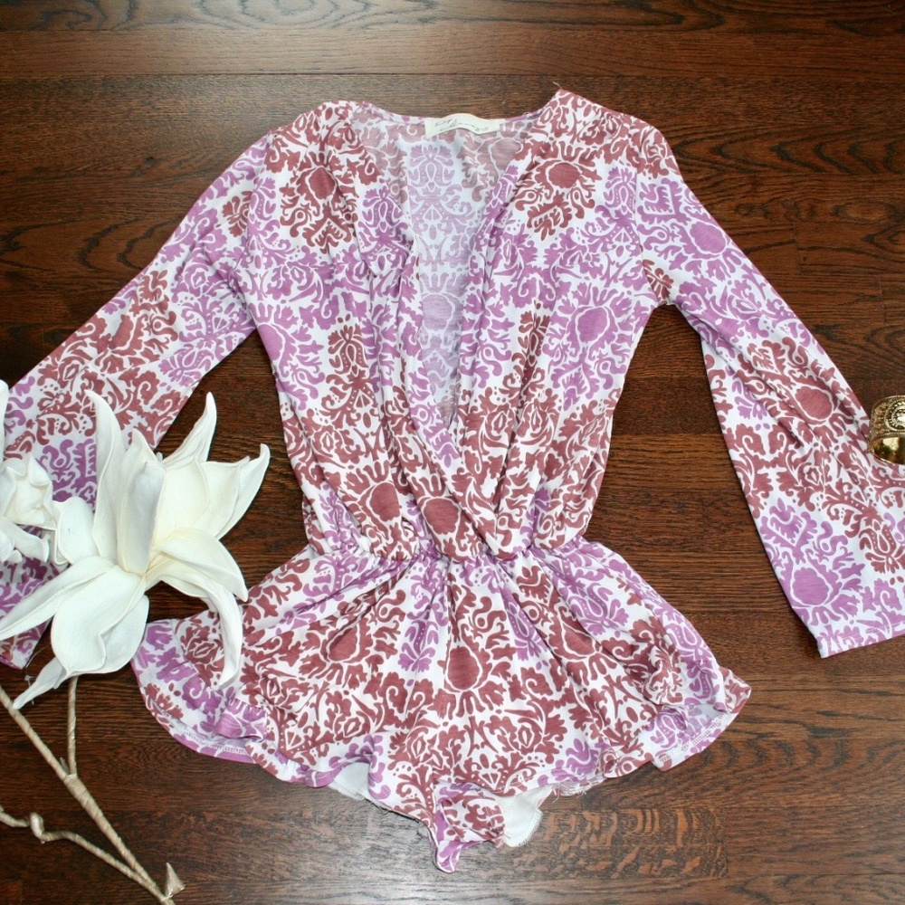 Vintage Havana Floral Romper